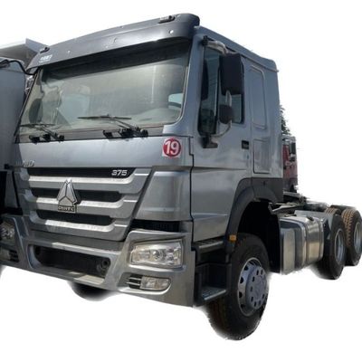kopen Handmatige levering Gebruikte Sinotruck Howo Traktor Truck 351 450 pk met ABS en 6 cilinders online manufacture