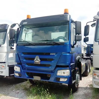 kopen Gebruikte Sinotruck HOWO 371 380 400 430HP 6X4 trekker Truck hoofd met handgeschakelde transmissie online manufacture