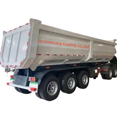 kopen U-type dumptrailer dumptruck 3 as 40 Cbm 60 ton 70 ton dumptrailer online manufacture