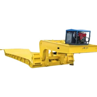 kopen 3 assen 60 ton laagbed half-trailer afneembare afneembare gooseneck lowboy trailer te koop Saoedi-Arabië online manufacture