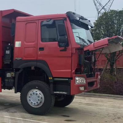 kopen Tweedehands HOWO Sinotruk Dump Truck in goede staat 6X4 zitplaatsen ≤5 Euro 2 Aanpasbaar links en rechts rijden, pk, vrachtcapaciteit, kleur online manufacture