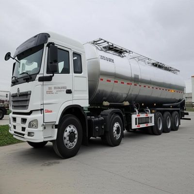 kopen Original Shacman Tractor Truck with 400L Aluminum Oil Tanker and 25 Ton Gross Vehicle Weight online manufacture