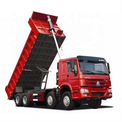 Goede prijs. 21-30T Ladingcapaciteit Howo Dump Truck 340 met 10 voorwaarts schakels en materialen online