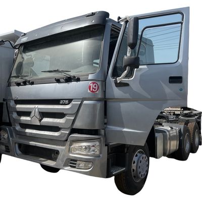 Goede prijs. Gebruikte Sinotruk Traktor Truck 371HP WEICHAI Dieselmotor Capaciteit 8L Achtercamera Geen online