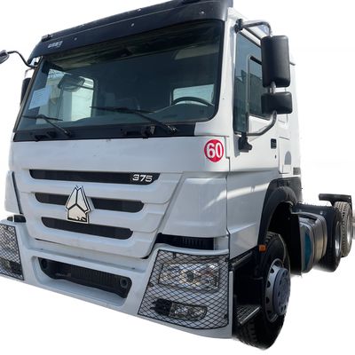 Goede prijs. 6x4 Wiel 375 pk Sino Prime Mover Rechterhand Drive Gebruikte aanhangwagen Tractor Truck hoofd online