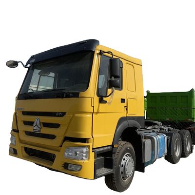Goede prijs. Eén rij zitplaats Gebruikt Howo Diesel Sinotruk Traktor Truck Zware Truck Traktor Eenheid 6x4 online