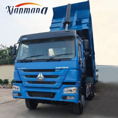 Goede prijs. 40 ton gebruikte Sinotruk Dump Truck, Sandstone Mining Howo 6x4 Tipper Truck 10 banden online