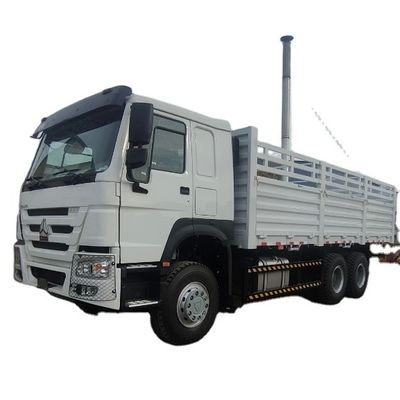 Goede prijs. Sinotruck HOWO 6X4 371HP hek vrachtwagen, 3 assen trekbal aanhangwagen te koop online