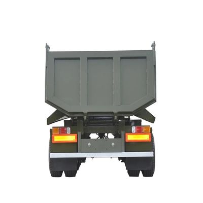 Goede prijs. 3 assen U-vorm tipper dump truck hydraulische cilinder achter dump half aanhanger high end aggregate online