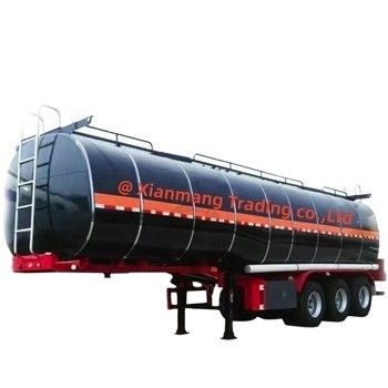 Goede prijs. 2/3 As 30000L Tanker Semi-trailer Carbon Steel/Rustvrij staal/Aluminium legering voor olie/brandstof/diesel/benzine/ruwe/water/melk Op maat gemaakt online
