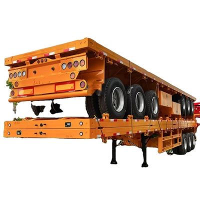 Goede prijs. Nieuwe en gebruikte drieassige 40 voet platbed half-trailer te koop, platbed half-trailer te koop fabrieksaanpassing online