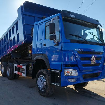 Goede prijs. Aanpasbare linker- of rechtshandige aandrijving 371-400 pk HOWO 6X4 dumptruck met Zf8118 stuurstelsel en 300L brandstoftanker online