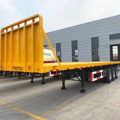 Goede prijs. 20/40/45 voet 3 dragende containerplaat met een hoge capaciteit half-aanhangwagen voor maximale nuttige lading 30 ton online