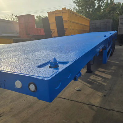 Goede prijs. Maximale laadkracht 30 ton 20FT 40FT 45FT Container Flatbed Truck voor het vervoer van bouwmaterialen online