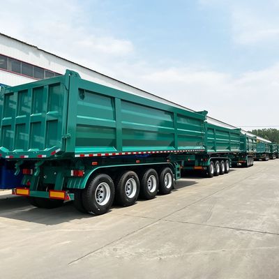 Goede prijs. 40ft 2/3/4/5/6 As 40 Ton 60 Ton 70t Achterrijwagen Tipper Truck Dump Semi-trailers online