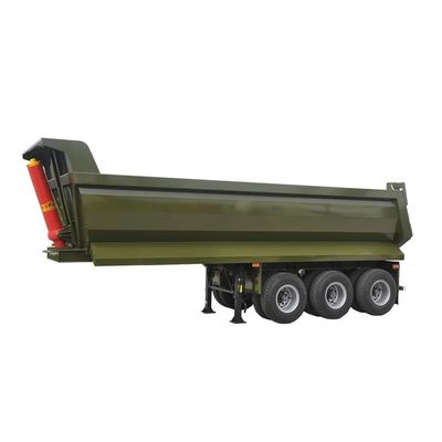 Goede prijs. 3-assige dump-half-aanhanger U-vormige emmer standaard (kistgrootte (interne diameter) 9200x2200x1200mm) online
