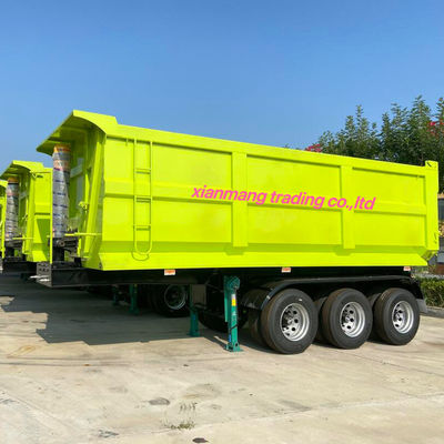 Goede prijs. 24m3 3-assige dumptrailer U-vormige emmer standaard (maat 9400mm × 2400mm × 3300mm) online