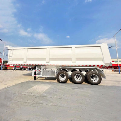 Goede prijs. 24m3 3-assige dumptrailer U-vormige emmer standaard (maat 9400mm × 2400mm × 3300mm) online