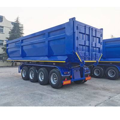 Goede prijs. Nieuwe 4-assige 60T staal dump-half-trailer voor 60 ton dump-trailers in de bouw en mijnbouw online