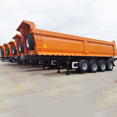 Goede prijs. 60-ton 12R20 banden zware vrachtwagen 4-assige dumper truck half-aanhangwagen aanpasbare zijdewanddikte 6 mm band 12.00R20 online
