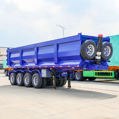 Goede prijs. 4 Assen (kan aangepast worden 2/3/5/6 Assen) 12R20 band Nieuwe dumptruck Semi-trailer Fabriek directe verkoop online