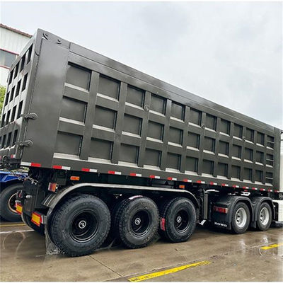 Goede prijs. Standaard 3-assige halfwagen met een volume van 24 m3 en een laadvermogen van 60 ton online