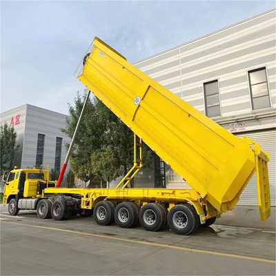 Goede prijs. 12-stuk Dump Semi-trailer 3-Axle/4-Axle 12R20 bandenrand 8.25-22.5 Aanpasbare kleur online