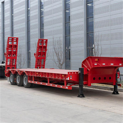 Goede prijs. 4/5/6mm Dikke roosterplaat Onderste platform 3/4 as 12.00R20 band 40 ton 60 ton 80 ton 100 ton laag bed plaat Semi-trailer online