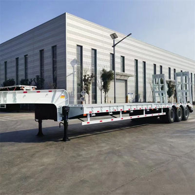 Goede prijs. 40 ton tot 100 ton originele brug / FUWA / BPW brug laag bed half-trailer (op maat gemaakt volgens de behoeften van de klant) online