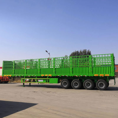 Goede prijs. Brandnieuw 3 assen 60 ton 12,00R20 banden 12 banden zijwand aanhangwagen post hek vracht half aanhangwagen online